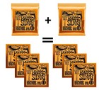   6 Sets Ernie Ball 2222 Hybrid Slinky Electric Guitar Strings 9-46  2x3 Pack   