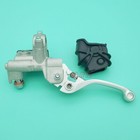 Front Brake Master Cylinder With Cnc Lever For Kawasaki Kx85 Kx100 Kx125 Kx250