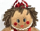 Dandee Collector s Choice Gingerbread Girl Christmas Holiday Plush Stuffed Doll