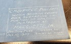 Cmstp p Rr Engr  Dept  1939 Blueprint Sketch Of Stat Platform Rock Marquette Ia