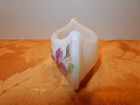Vintage 1916 Advertising Souvenir Milk Glass Canoe 