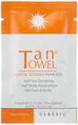 Tan Towel Classic Self Tan Towlettes Half Body Aplication 50 X 0 25 Oz 50count