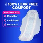 Always Ultra Thin Pads With Wings  Size 2  Long Super Absorbency  58 Ct