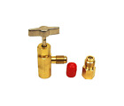 Self-sealing R134a A c Can Tap Tapper Adapter Dispensing Valve