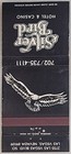 Vintage Matchbook Cover Silver Bird Hotel   Casino Las Vegas Nevada Nv