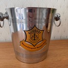 French Vintage Veuve Clicquot Champagne Ice Bucket Aluminum 2909264