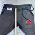 93 Brand Jiu Jitsu Training Pants Akatsuki Cloud Drawstring Casual Sz 36  Grunge