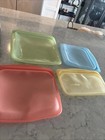 Lot Of 4 Stasher Silicone Reusable Food Bag Storage