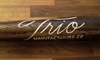 Vtg Trio Manufacturing Co    100 Wood Regulation Baseball Bat 33  Antique 1940s
