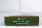 Gund 1989 Limited Edition Collector   s Bear Plush 9 Inch Original Box