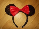 Disney Parks Minnie Mouse Mixed Lot Of 3 Pairs Of Ear Headbands