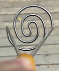 Vintage Round Potato Masher Stainless Steel Butterscotch Bakelite Handle