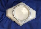 Japanese Meiji Imari Arita Porcelain Hand Painted Octagonal Bowl Kabuki Antique