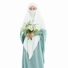 Muslim Prayer 2 Layers Soft Breathable Hijab Islamic Dubai Women s Instant Lo   