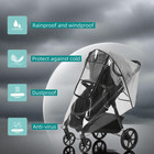 Stroller Rain Cover  Baby Stroller Rain Cover Universal Plastic Stroller Cover 
