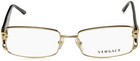 Versace Ve1163m Eyeglass Frames 1252-52 - Pale Gold