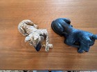 Great Dane 2 X Figurine s    those Dog    Signed By Artist T C Schoch -
