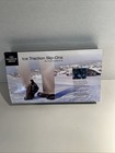 Ice Traction Slip-ons Sharper Image Men   s Sizes 8-12 Unused 