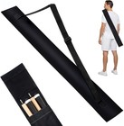 Pool Cue Case 2x2  Pool Stick Case For Holding 2 Butts   2 Shafts Black Billiard