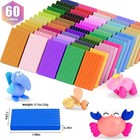 Polymer Clay 60 Colors Polymer Clay For Kids - Oven - Bake  With Tools For Diy