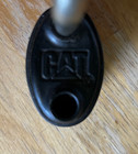Vintage Caterpillar cat Padlock W key  Made In U s a    Lot Of 3 Keyed Alike
