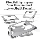 Laptop Stand Adjustable Computer Stand For Desk Portable Aluminum Holder 10-17 