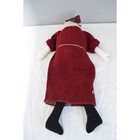 Woof Poof Santa Claus Sitter 28  Plush Stuffed Toy Holiday Decor Festive