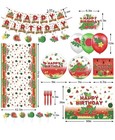 99 Pcs Watermelon Baby Shower Decorations   Birthday Party Set For Boy And Girls