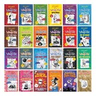 A Library Of Wimpy Kid 24 Books Of Boxed Set  Complete 1-24 Books Collection  