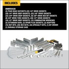 Dewalt Mechanics Tool Set  247-piece  Case Socket Wrenches Ratchet Drive Tough