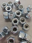 5 16 -24 Grade 8 Nylon Insert Hex Lock Nut Zinc Fine Nylok  25pcs 