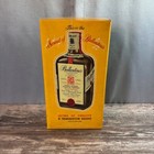 Vintage Ballantine s Scotch Whiskey Bottle Transistor Radio With Box   Rare