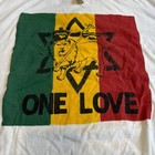 Vtg Bob Marley One Love Concert Tee Shirt Mens L med Reggae Rasta Star Lion Vguc