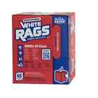 White Rags Shop Towels  200 Count  Absorbent Cloth-like Industrial Cleaning