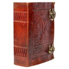 600 Pages Large Tree Of Life Leather Journal   Diary Notebook Handmade Book  