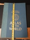 Vintage National Geographic Atlas Of The World Large Hardcover 1981