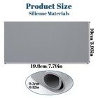 3 Pcs Silicone Heat Press Cover Pad - 1 8  X 4  X 8  X X 8   Grey 