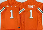    Malachi Toney Jersey Miami Hurricanes Stitched Jersey All Size