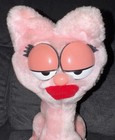 Garfield Arlene Girlfriend Dakin 11  Plush Stuffed Animal Pink Cat Vintage 1984