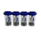 Lot Of 4 Clear Care Aosept Contact Lens Cleaning Cases W  Neutralizing Disc