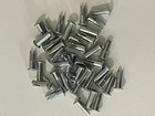 50  5 32  Head Diameter X  085 Stem Diameter  X 9 32   Length Zinc Split Rivets