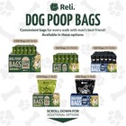 Biodegradable Dog Poop Bags 360 Ct     9x13  Green Waste Bags W  Dispenser