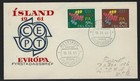 1960-1966 Iceland Europa First Day Covers - 6 Different