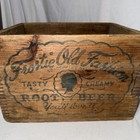 Vtg Frostie Old Fashion Root Beer Wooden Soda Crate Slotted Haverhill Ma Vguc