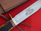 Marbles Gladstone Usa 2005 Club Mint Burnt Bone Stag Ideal Knife