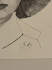 Rare Original Portrait Art Drawing Sketch Artist Signed 