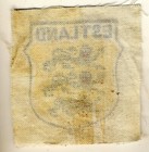 Ww2  Estland  estonia  Volunteer Shield Printed  Thin Cloth