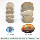 Yiszm Large Rocks For Painting  10pcs River 3-4 3 -4 