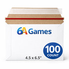 100 - 6 5 X 4 5 Proline Rigid Photo Shipping Flats Cardboard Envelope Mailers