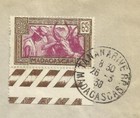Madagascar First Flight Mu 103a Tananarive 26 3 1938 To Madirovalo-backstamp